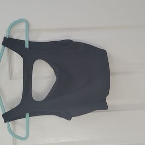 Lululemon ribbed cropped tank